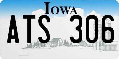 IA license plate ATS306