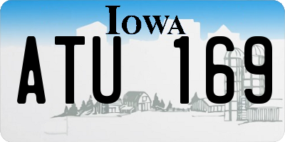 IA license plate ATU169