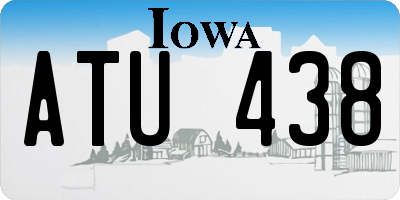 IA license plate ATU438