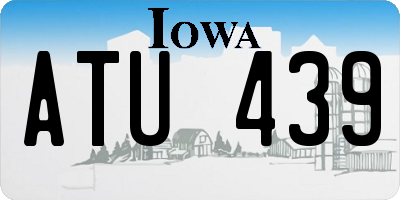 IA license plate ATU439