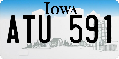 IA license plate ATU591