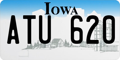 IA license plate ATU620