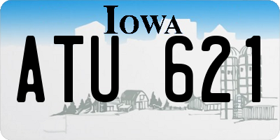IA license plate ATU621
