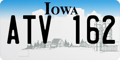 IA license plate ATV162