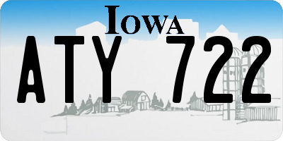 IA license plate ATY722