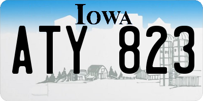 IA license plate ATY823