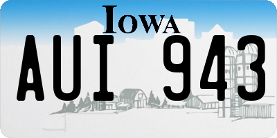 IA license plate AUI943