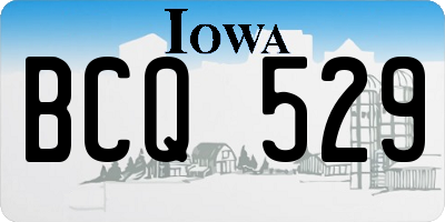 IA license plate BCQ529