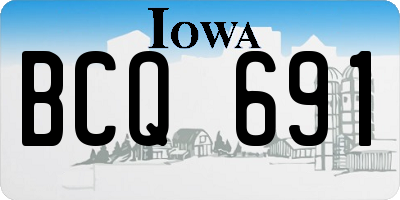 IA license plate BCQ691