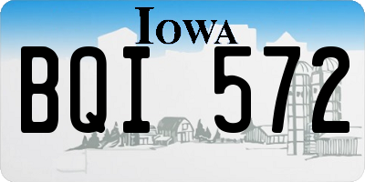 IA license plate BQI572
