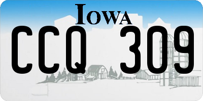 IA license plate CCQ309
