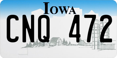 IA license plate CNQ472