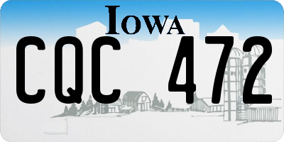 IA license plate CQC472