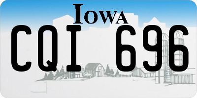 IA license plate CQI696