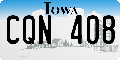 IA license plate CQN408