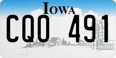 IA license plate CQO491