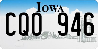 IA license plate CQO946
