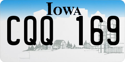 IA license plate CQQ169