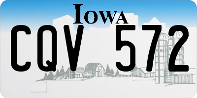 IA license plate CQV572