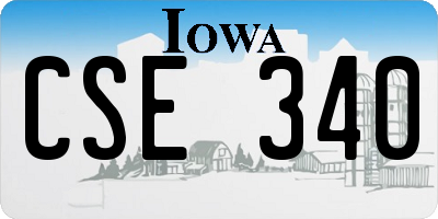 IA license plate CSE340