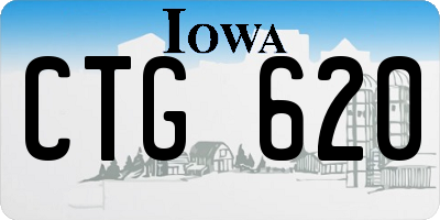 IA license plate CTG620
