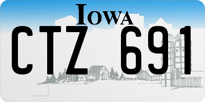 IA license plate CTZ691