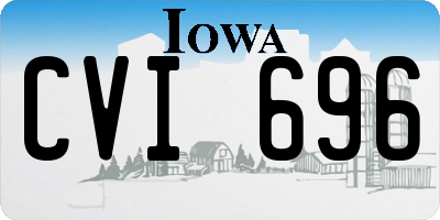IA license plate CVI696