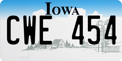 IA license plate CWE454
