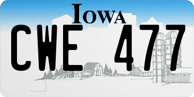 IA license plate CWE477