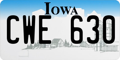 IA license plate CWE630