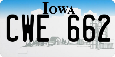 IA license plate CWE662