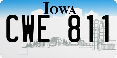 IA license plate CWE811