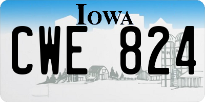 IA license plate CWE824