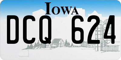 IA license plate DCQ624