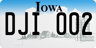 IA license plate DJI002