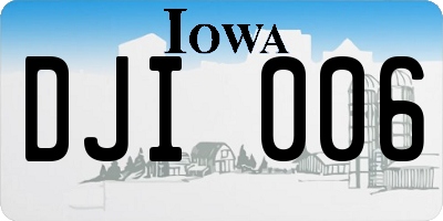 IA license plate DJI006