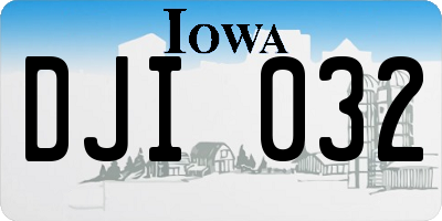 IA license plate DJI032