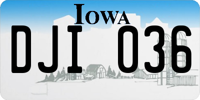 IA license plate DJI036