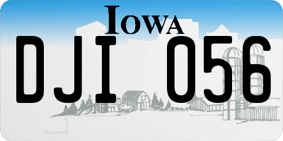 IA license plate DJI056