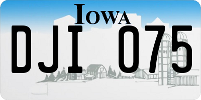 IA license plate DJI075