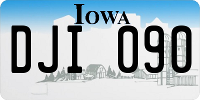 IA license plate DJI090