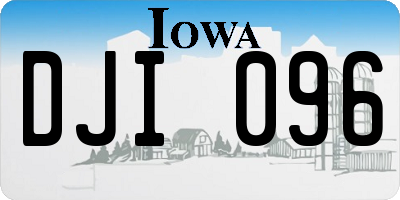 IA license plate DJI096