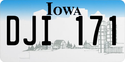 IA license plate DJI171