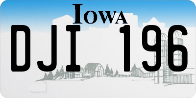 IA license plate DJI196