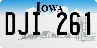 IA license plate DJI261