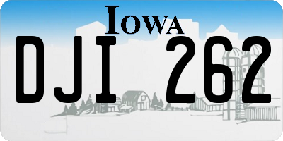 IA license plate DJI262