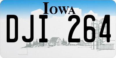 IA license plate DJI264