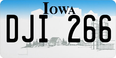 IA license plate DJI266