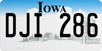 IA license plate DJI286