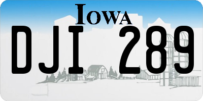 IA license plate DJI289